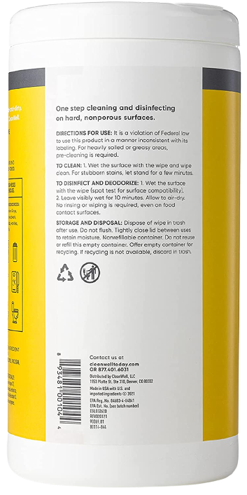 Botanical Disinfecting Wipes
