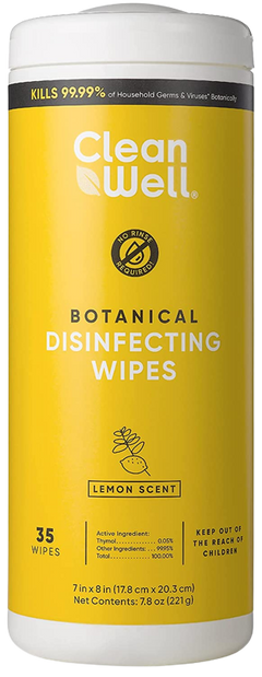 Cleanwell Disinfecting Wipes