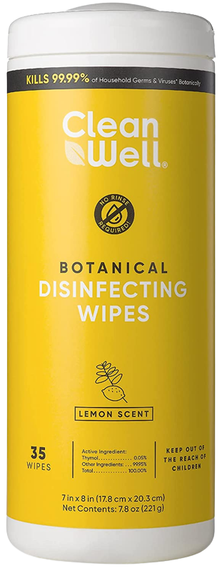 Cleanwell Disinfecting Wipes