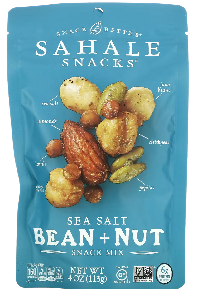 Sea Salt Bean & Nut Snack Mix