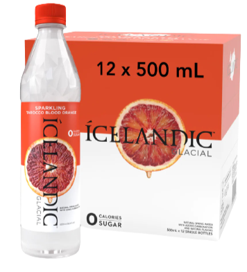 Blood Orange Sparkling Water (12 Pack Case)