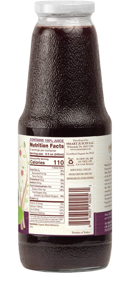 Organic Black Mulberry Juice