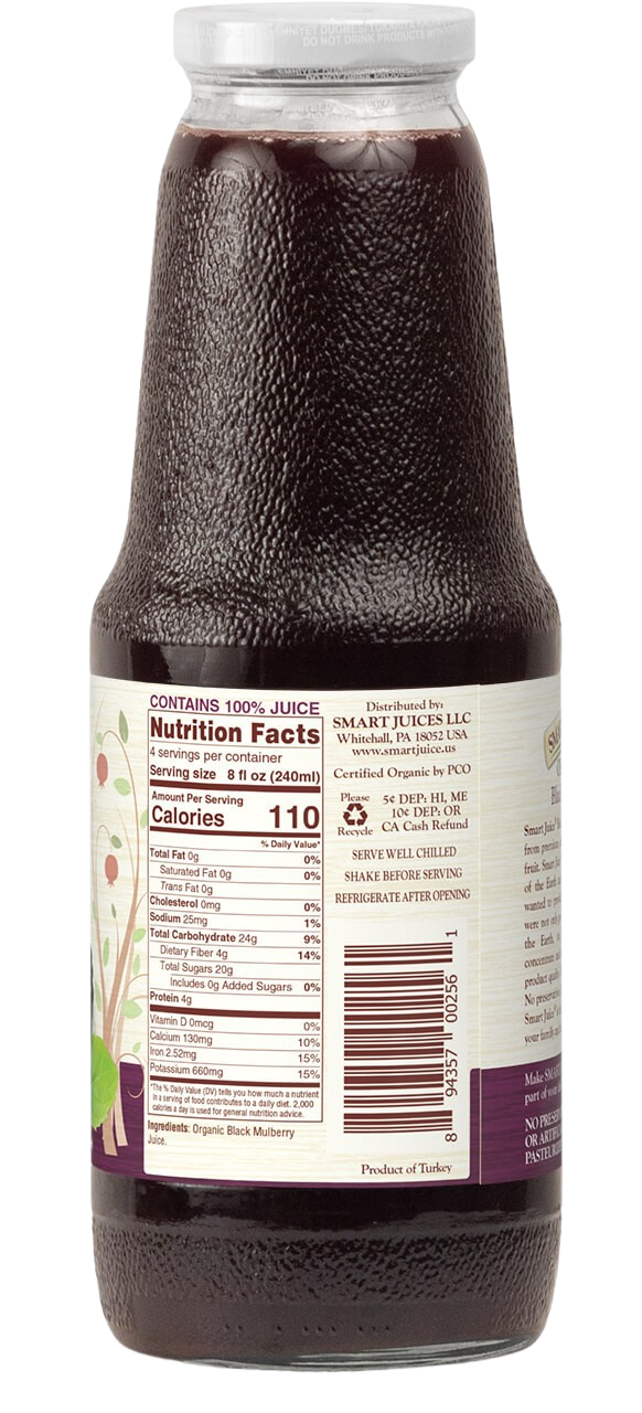 Organic Black Mulberry Juice