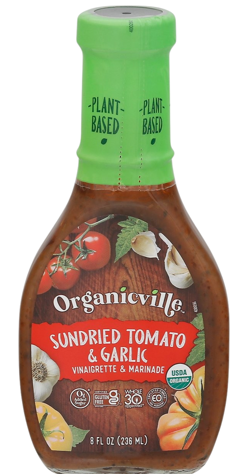 Sun Dried Tomato And Garlic Vinaigrette
