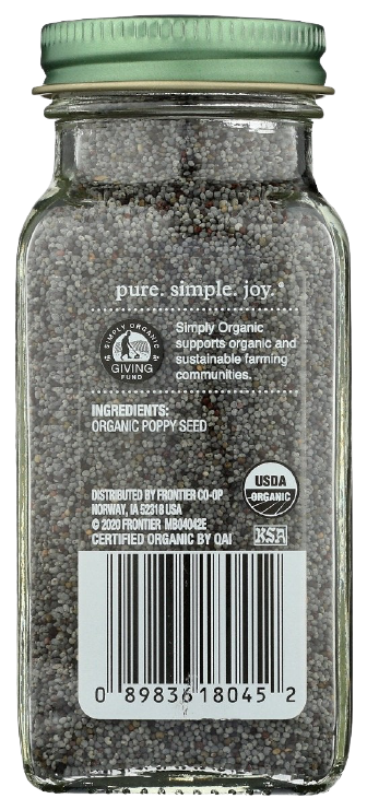 Organic Whole Poppy Seeds