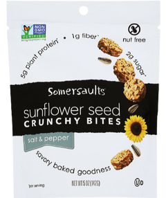 Salt & Pepper Sunflower Seed Crunchy Bites