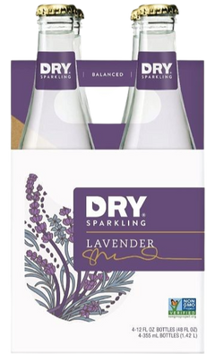 Dry Lavender Sparkling Soda (4 Pack)
