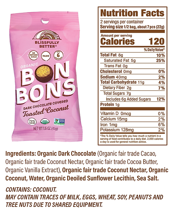 Toasted Coconut Bon Bons