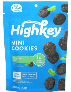 Chocolate Mint Mini Cookies