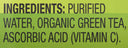 Organic Unsweetened Pure Green Tea
