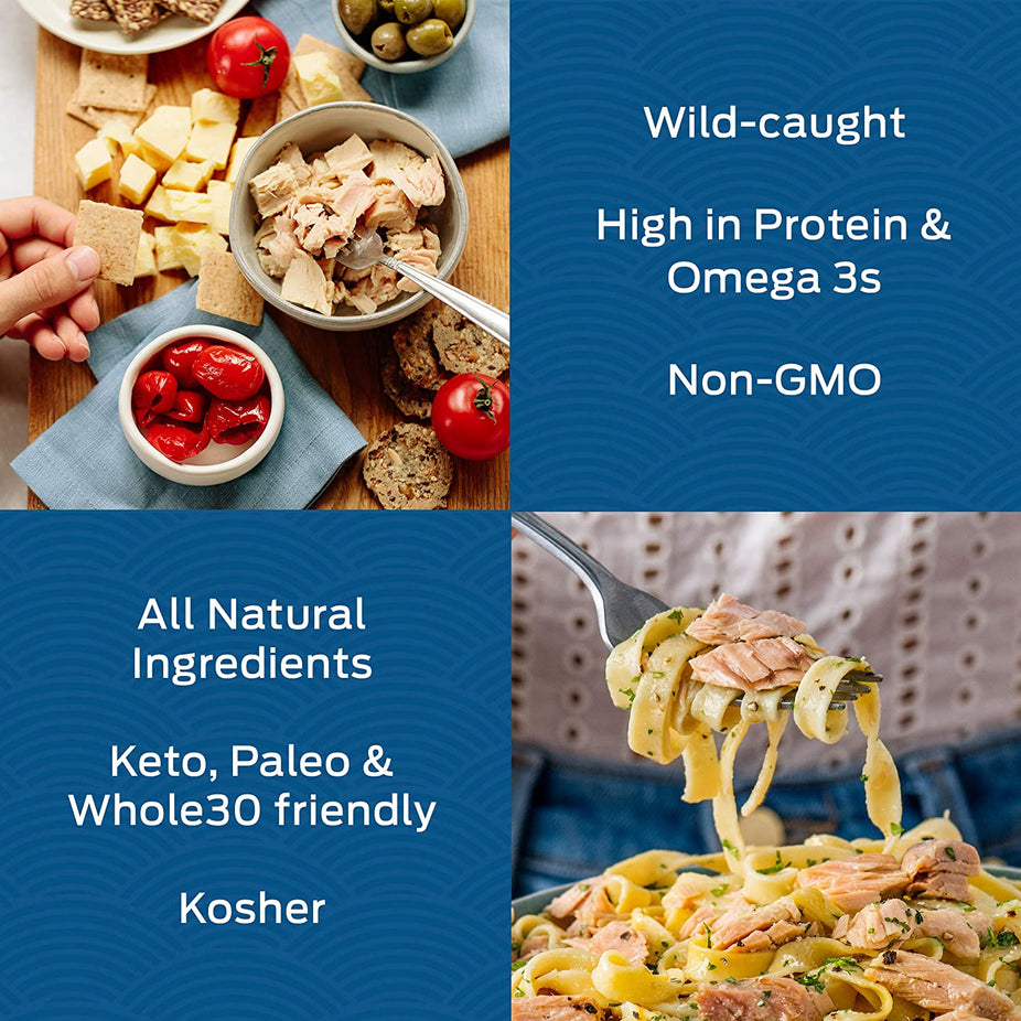 Genova Yellowfin Tuna in Olive Oil Pouch (12 pack)