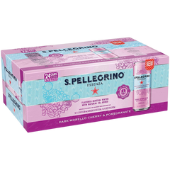 Cherry & Pomegranate Mineral Sparkling Water (8 Pack)