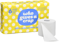 100% Recycled Toilet Paper (6 Pack)