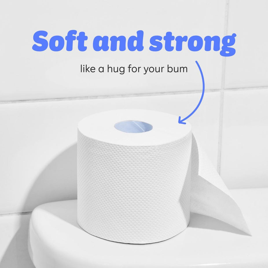 100% Recycled Toilet Paper (6 Pack)