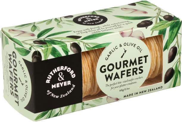 Gourmet Wafer Garlic & Olive