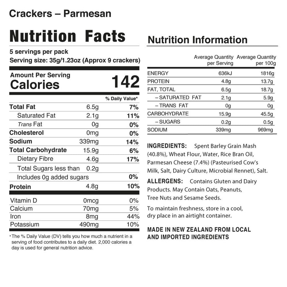 Parmesan Crackers