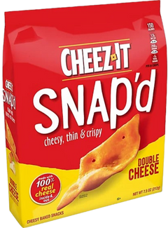 Snap'd Double Cheese Crackers