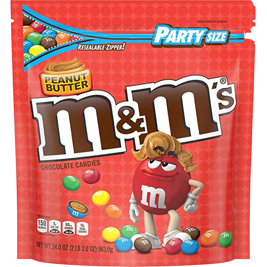 Peanut Butter M&M's Party Bags