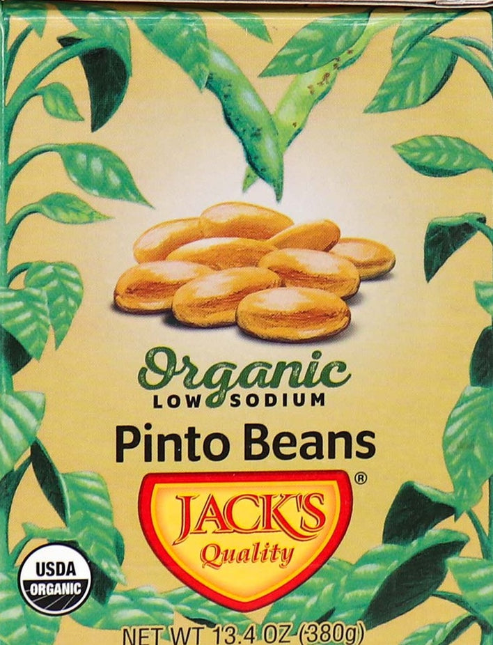 Organic Low Sodium Pinto Beans