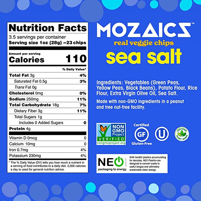 Real Sea Salt Veggie Chips