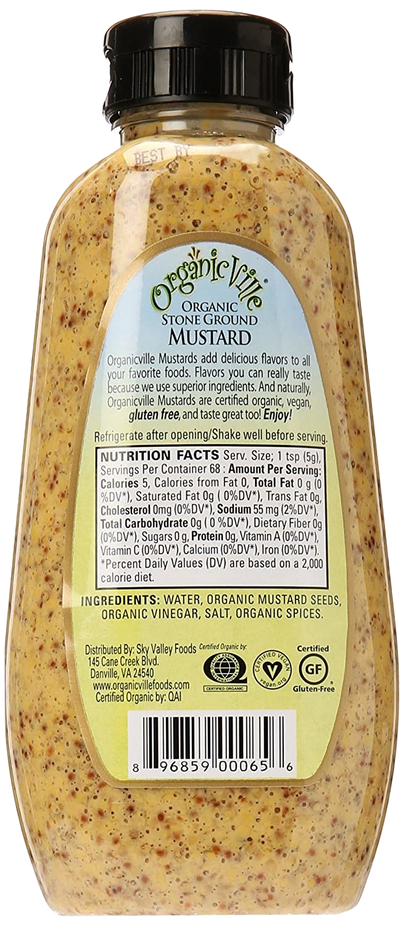 Organic Stone Ground Mustard