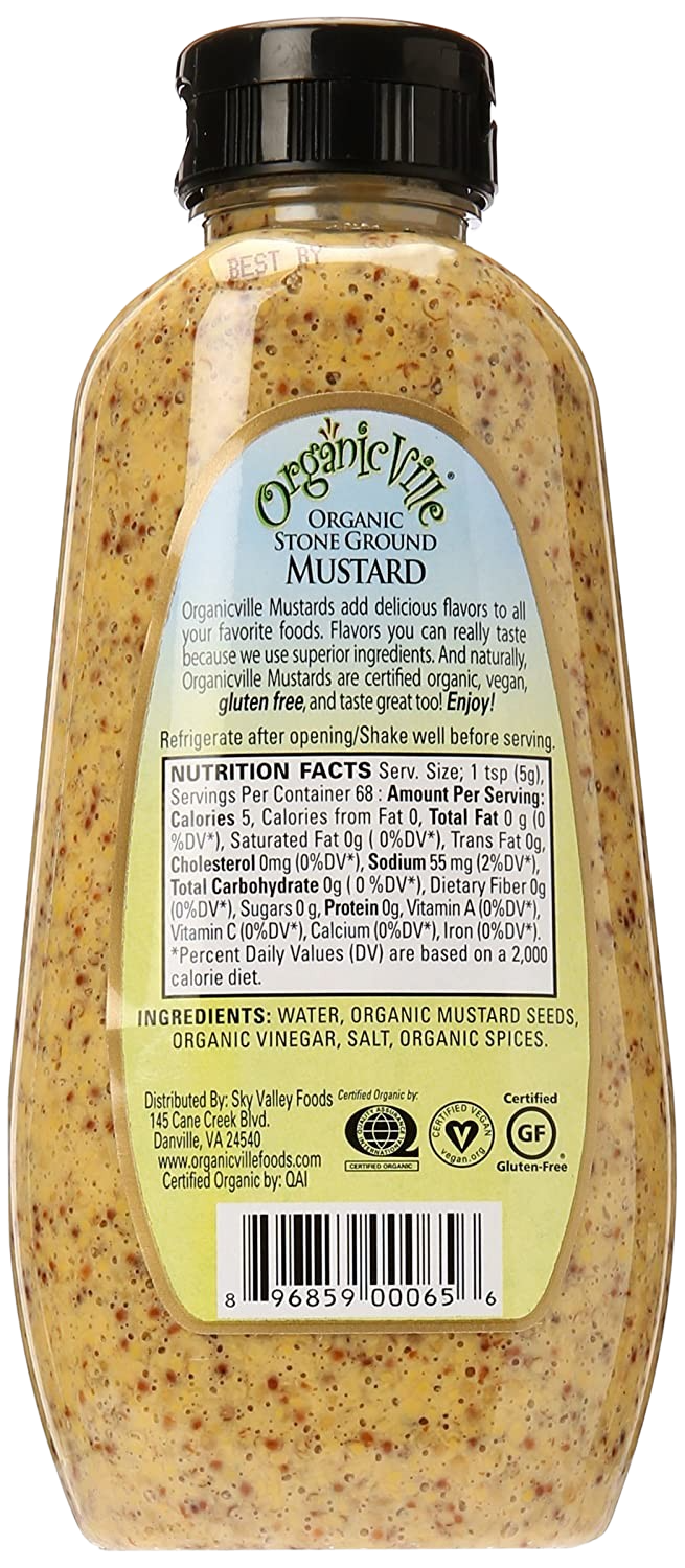 Organic Stone Ground Mustard