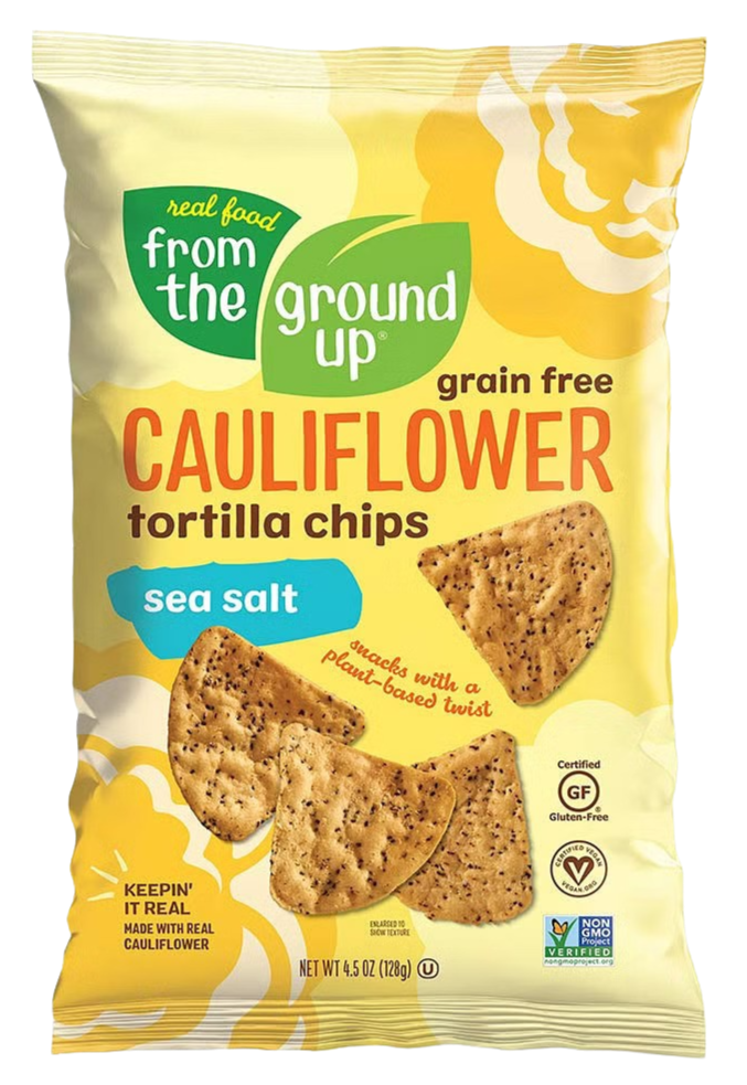 Salted Cauliflower Tortilla Chip