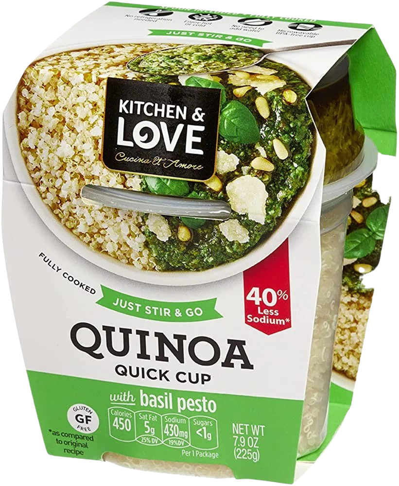 Gluten Free Basil Pesto Quinoa Meal (6 Pack)