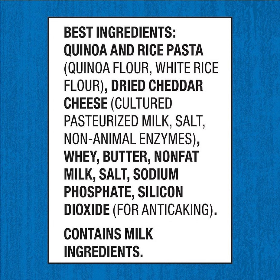 Annie's Rice Pasta & White Cheddar Quinoa
