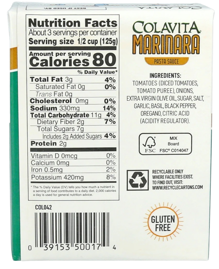 Marinara Pasta Sauce