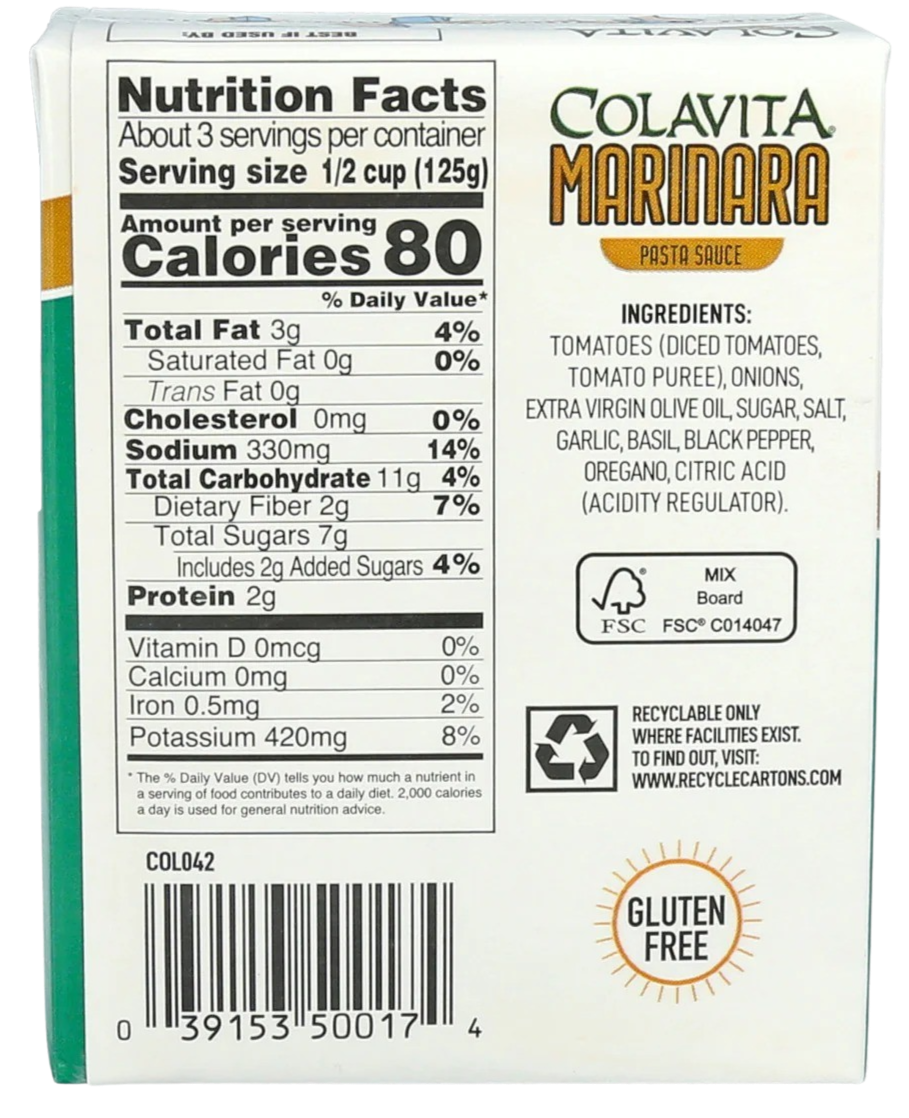 Marinara Pasta Sauce