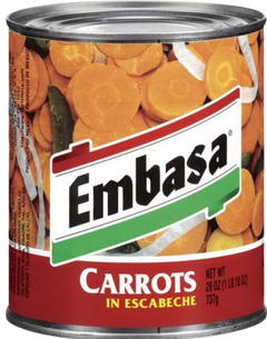 Carrots in Escabeche