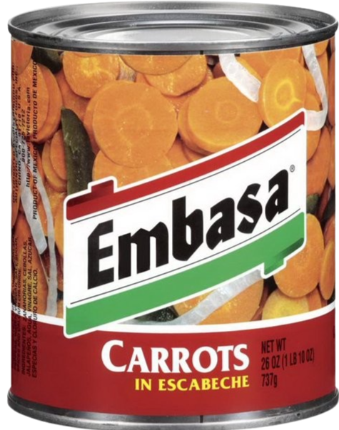 Carrots in Escabeche