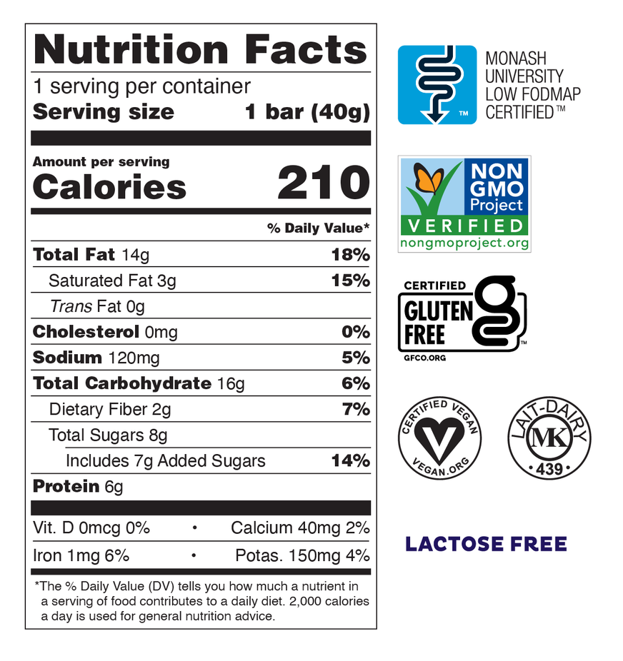 Dark Chocolate Nuts & Sea Salt Bars