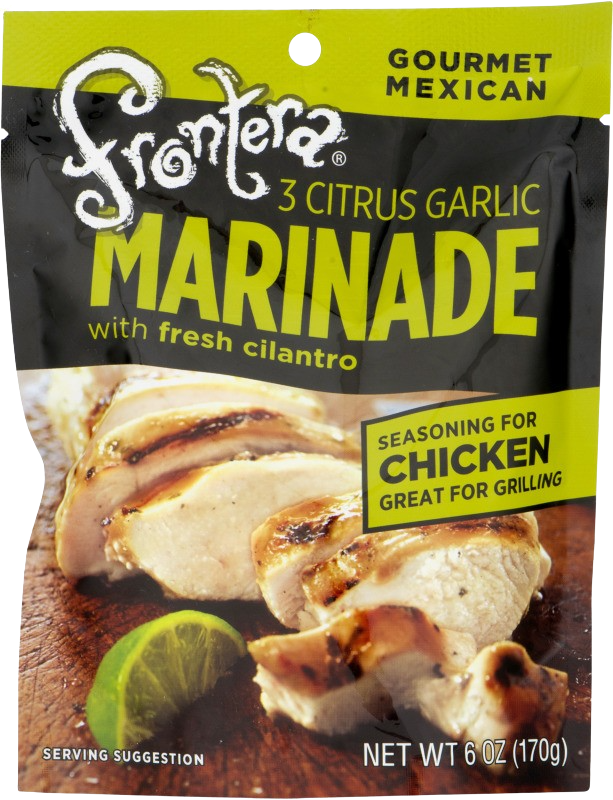 Three Citrus Garlic Marinade