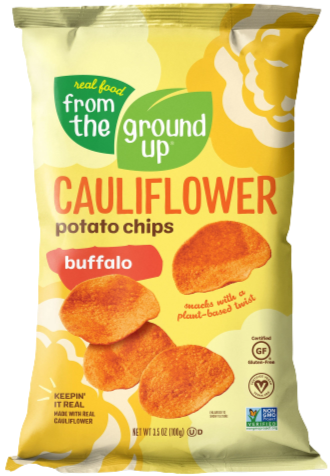 Buffalo Cauliflower Chips