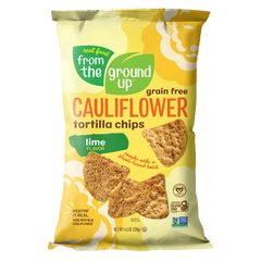 Lime Cauliflower Tortilla Chips