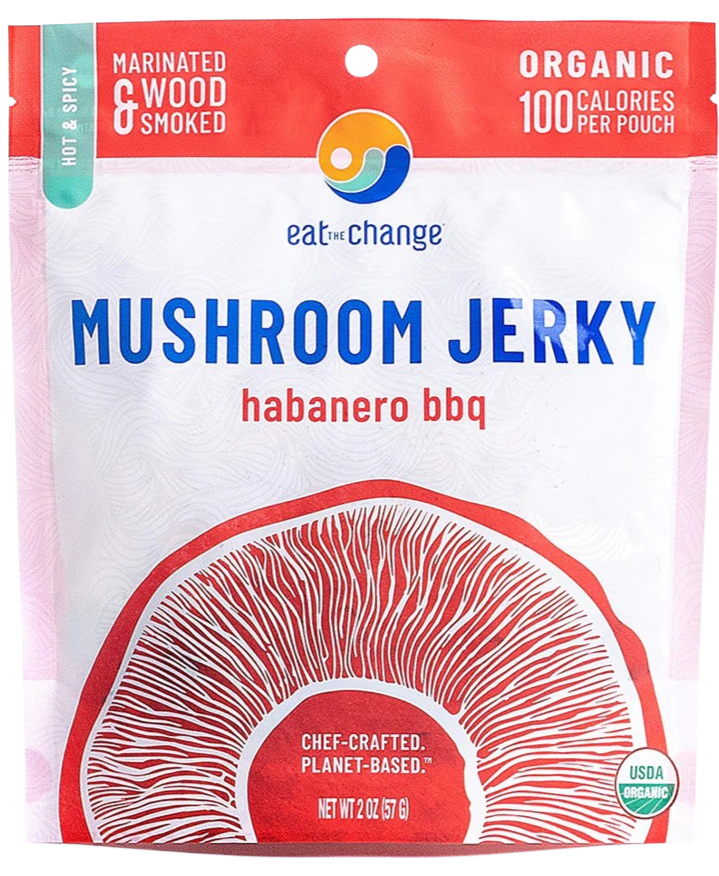 Organic Mushroom Habanero Jerky BBQ