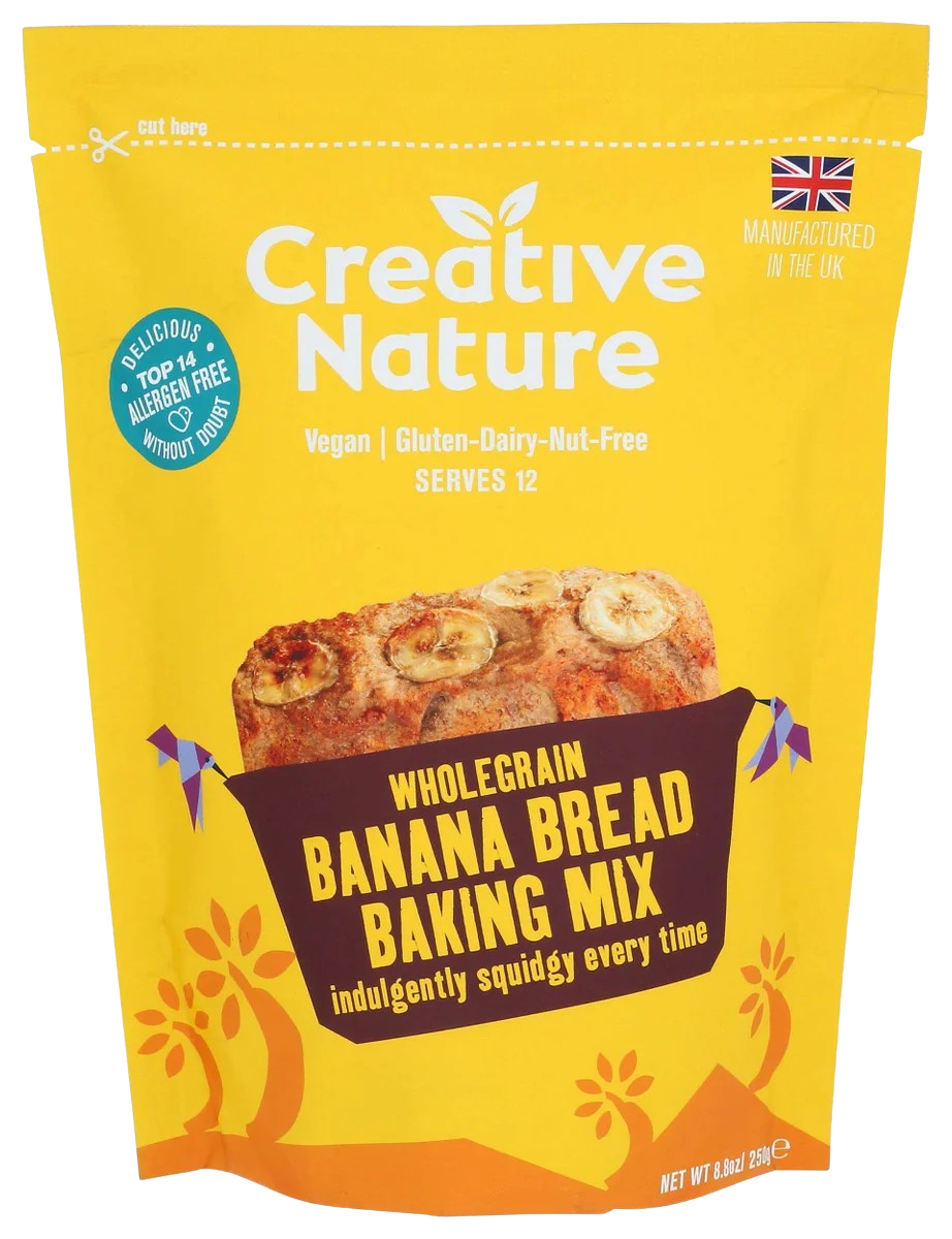 Whole Grain Banana Bread Baking Mix