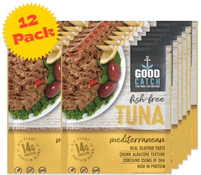 Fish-Free Tuna Mediterranean (12 Pack)