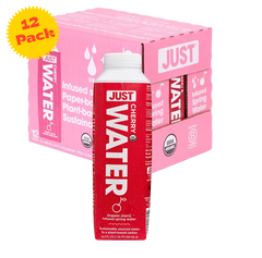 Organic Cherry Infused Spring Water (12 Pack)