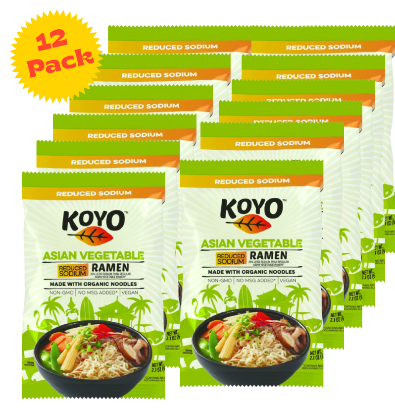 Garlic Pepper Ramen Soup (12 Pack)