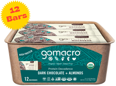 Dark Chocolate & Almond Marcobar (12 Pack)