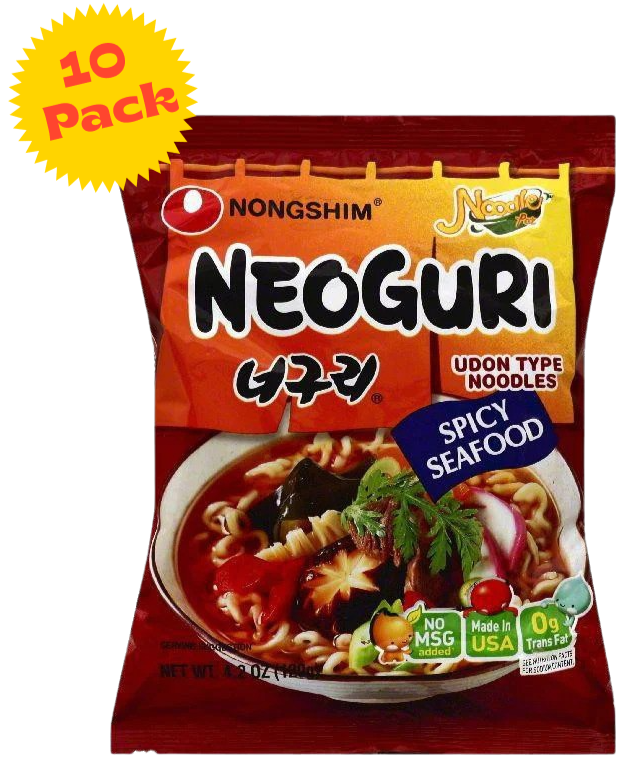 Spicy Seafood Noodles (10 Pack)