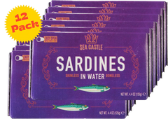 Sardines In Water Skinless & Boneless (12 Pack)