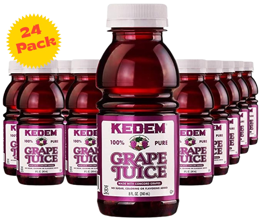 100% Concord Grape Juice (24 Pack)