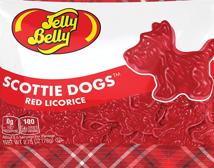 Scottie Dogs Red Licorice