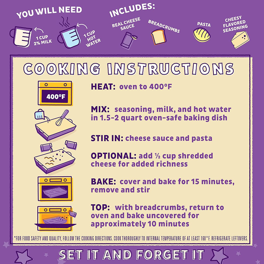 White Cheddar & Shell Oven-Baked Macaroni