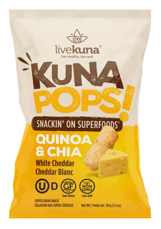 White Cheddar Quinoa & Chia Puffs