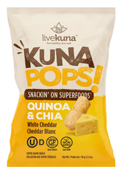 White Cheddar Quinoa & Chia Puffs